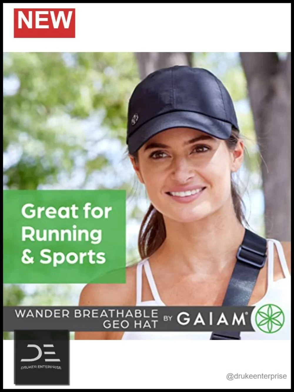 Breathable Geo Pattern Laser Cut Ventilation Fitness Hat Adjustable